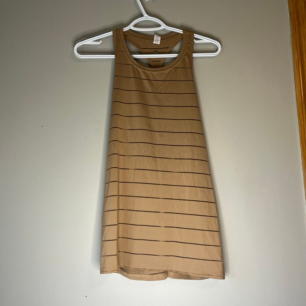 Athleta Brown Athletic Tank Top Size Small